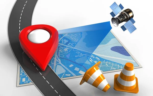 mavi harita gösterimi