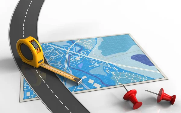 mavi harita gösterimi