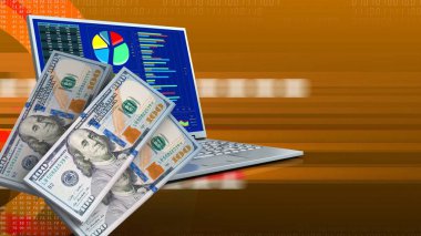 bilgisayar üzerinde turuncu cyber arka plan