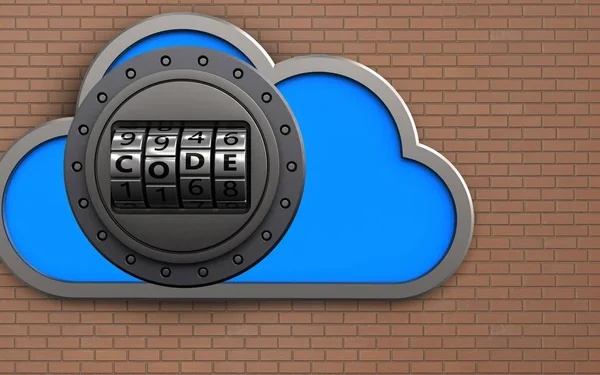 cloud with code dial