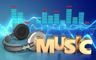  kulaklık üzerinden ses dalgası