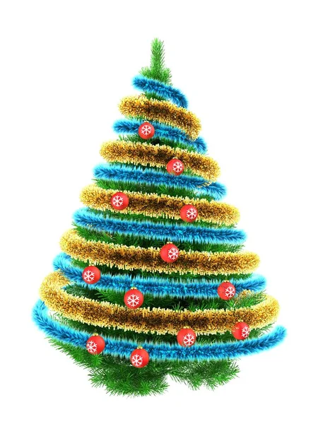 Árbol de Navidad verde — Foto de Stock