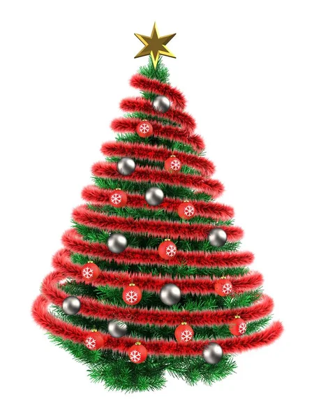 Illustration of Christmas tree — Stock Photo, Image