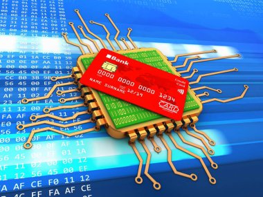  Altın bilgisayar çizimi