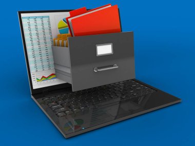  dizüstü bilgisayar arka plan üzerinde gösterimi