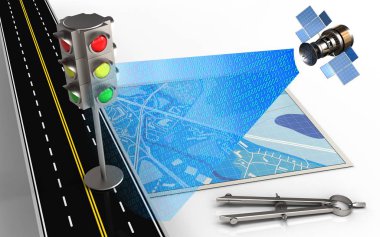  mavi harita gösterimi 