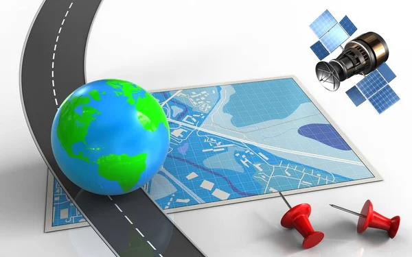  mavi harita gösterimi 