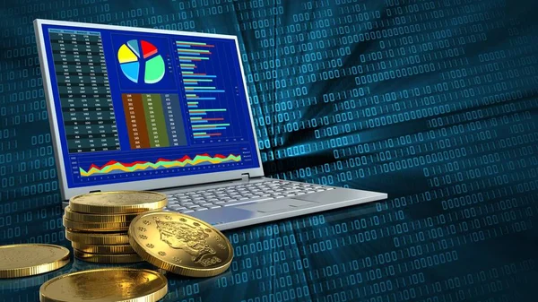 bilgisayar ikili arka plan üzerinde 