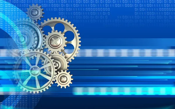  Gears'ı arka plan üzerinde gösterimi