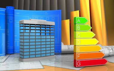 Rulo çizim ile Bina İnşaatı