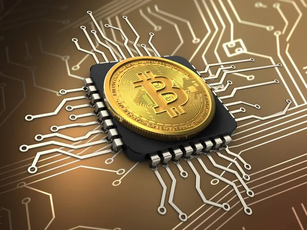 bitcoin arka plan üzerinde gösterimi