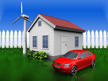 Rüzgar enerji evi