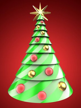 Noel ağacının gösterimi