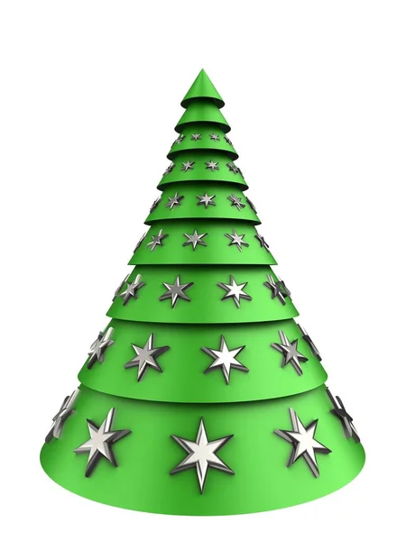 Illustration of Christmas tree — Stock Photo, Image