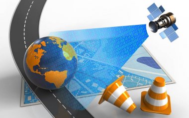  mavi harita gösterimi 