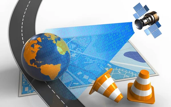  mavi harita gösterimi 