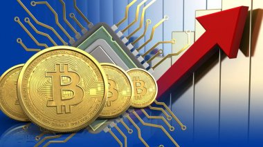  CPU üzerinde yükselen grafikler