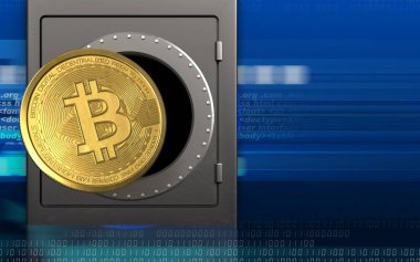 metal güvenli illüstrasyon