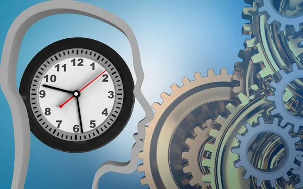 Saatin üzerine arka plan resmi