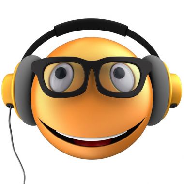 Turuncu ifade gülümseme