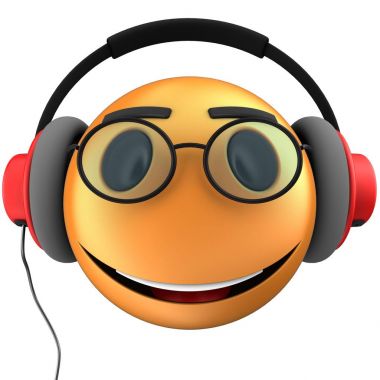 Turuncu ifade gülümseme