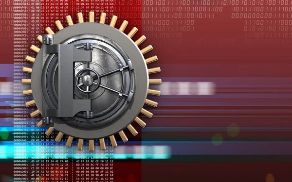 kasa kapısı gösteren resim