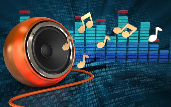  Turuncu hoparlör çizimi 