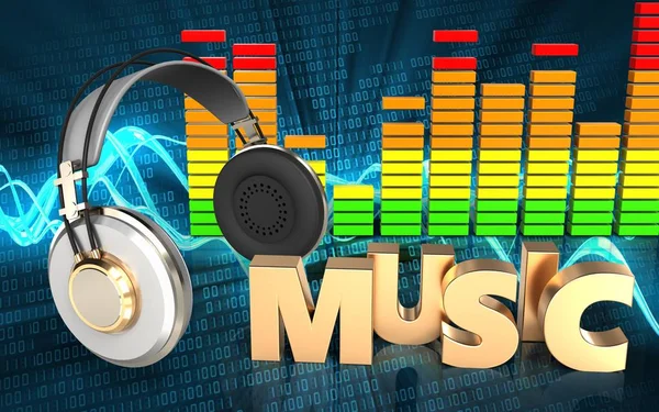  kulaklık üzerinden ses dalgası