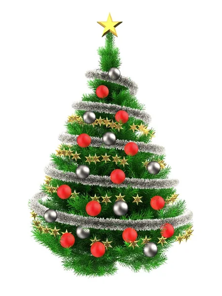 Árvore de Natal verde — Fotografia de Stock