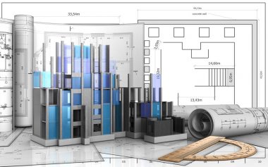  illüstrasyon inşaat ilerleme