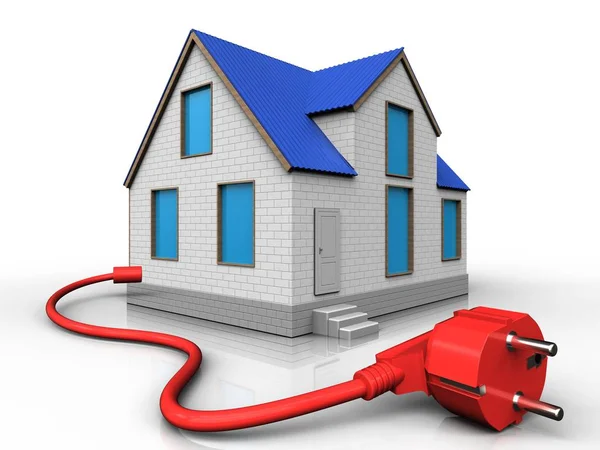 ev arka plan üzerinde gösterimi