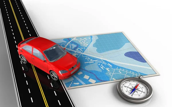 mavi harita gösterimi