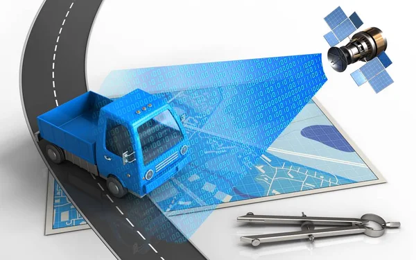 mavi harita gösterimi