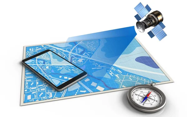 mavi harita gösterimi