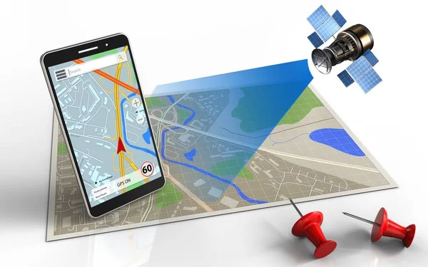 cep telefonu ile harita gösterimi