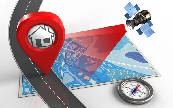 mavi harita gösterimi