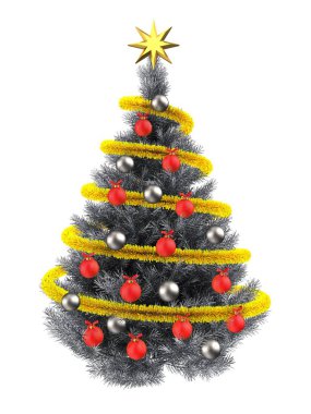 Metalik Noel ağacı 