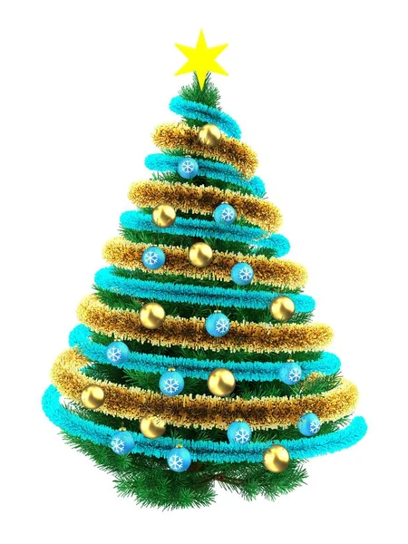 Illustration of Christmas tree — Stock Photo, Image