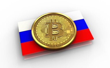 bitcoin arka plan üzerinde gösterimi