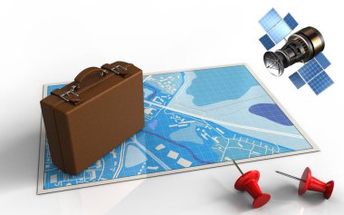 mavi harita gösterimi