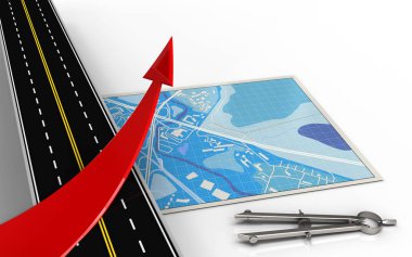 mavi harita gösterimi