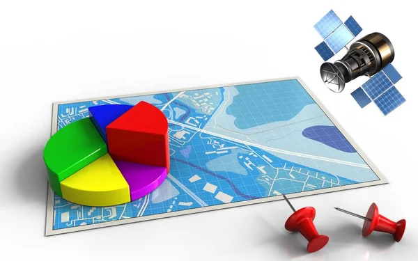 mavi harita gösterimi