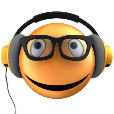  Turuncu ifade gülümseme