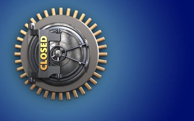 kapalı kasa kapısı