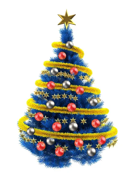 Mavi Noel ağacı