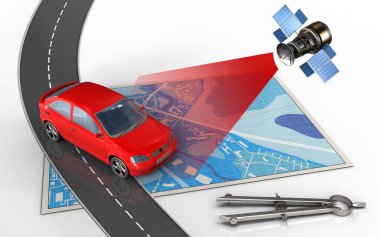 mavi harita gösterimi