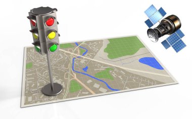 trafik ışığı ile göster