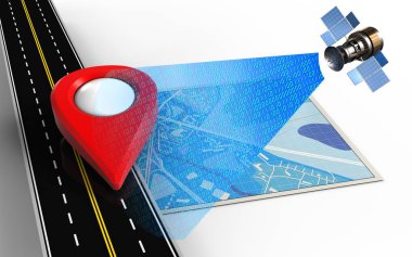 mavi harita gösterimi