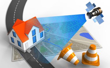 house ile harita gösterimi 