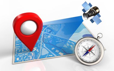 mavi harita gösterimi